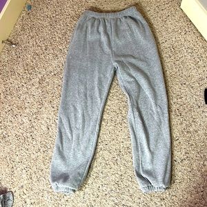 Light grey sweatpants